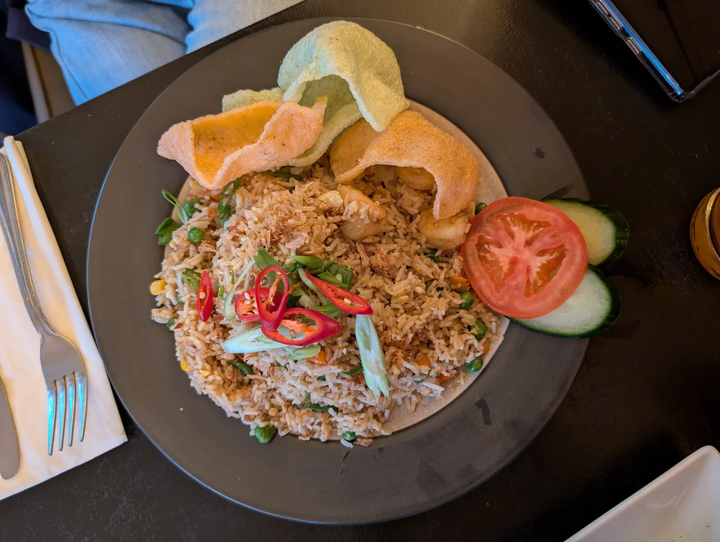 Nasi goreng kampung - Kopi Senja (Usaha Demo)